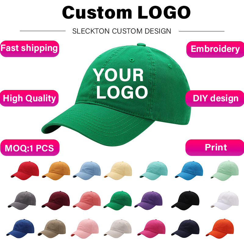 Embroidery Design Logo - SLECKTON Özel beyzbol şapkası Moda Mektup