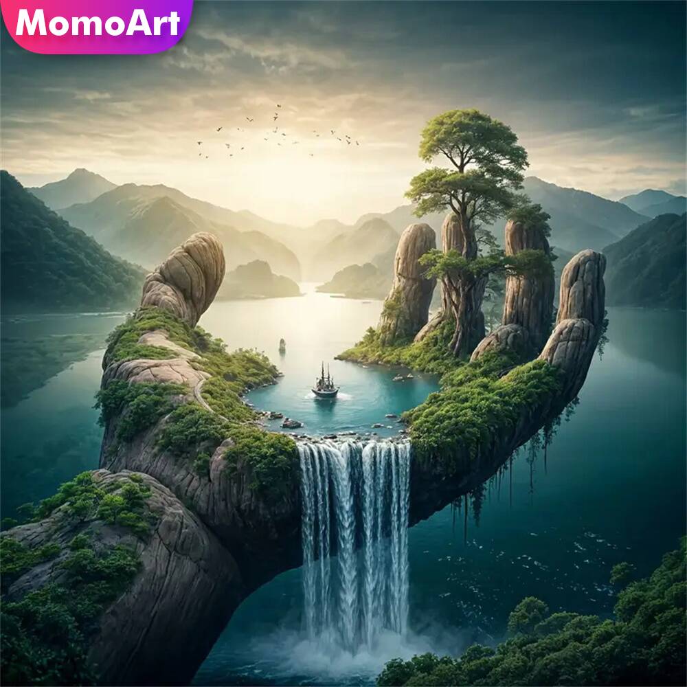 Embroidery Meaning - Momoart Ayı Elmas Mozaik Hayvan Tam