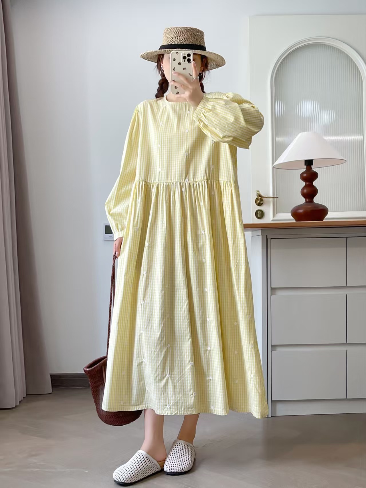 Büst 118 cm mori kız sonbahar  - Embroidery Yellow Dress incelemesi ve fiyatı