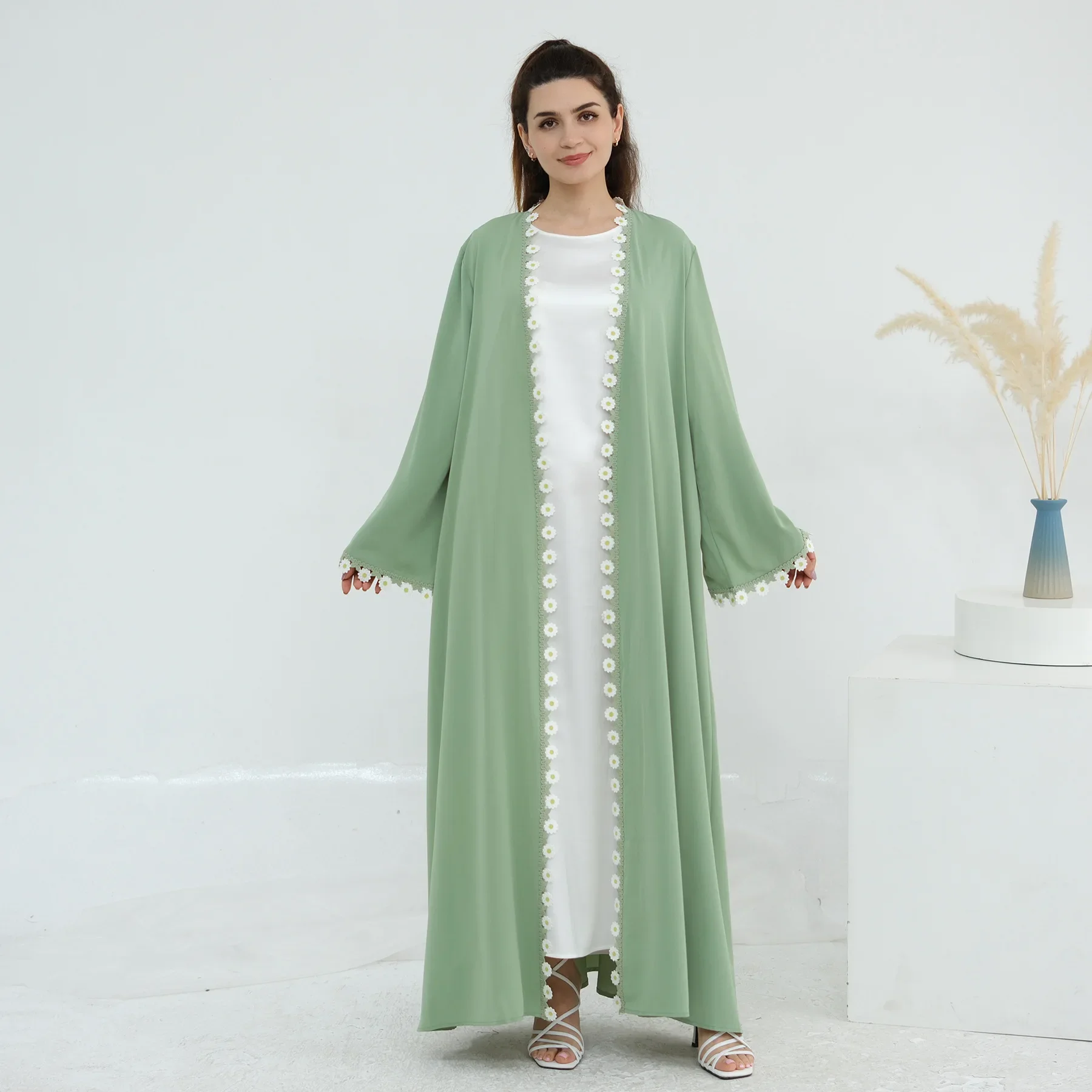 Çiçekli Dubai Abayaları Türkiy - Embroidery Kebaya incelemesi ve fiyatı