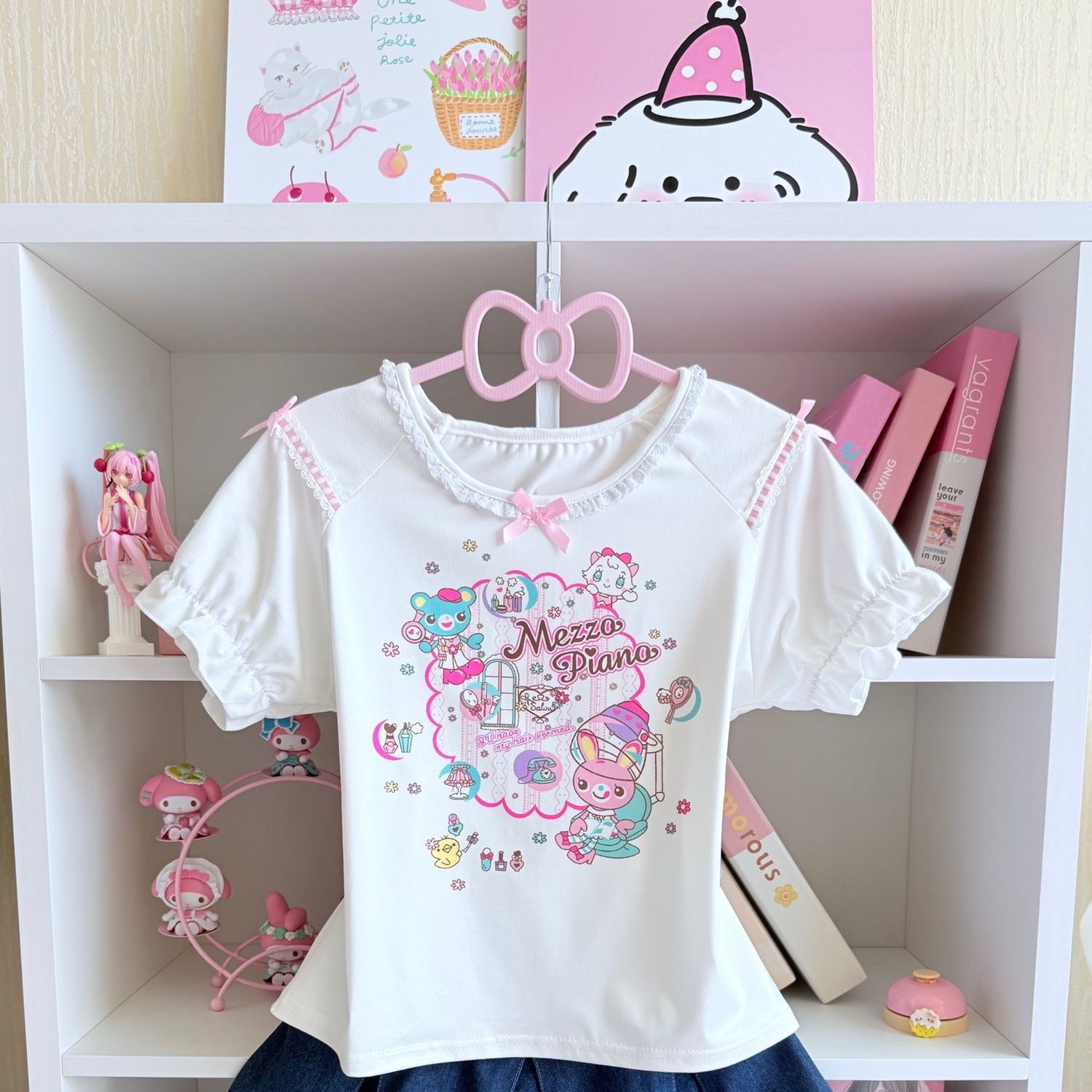 Japon Tatlı Etek Setleri Yaz Y - Embroidery Cotton Shirt incelemesi ve fiyatı