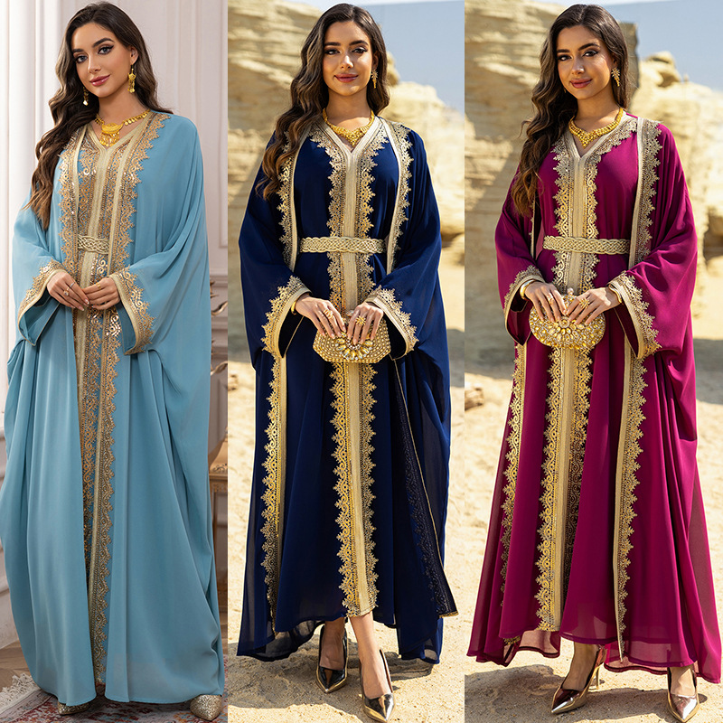 2 adet müslüman kadın elbise D - Embroidery Kebaya incelemesi ve fiyatı