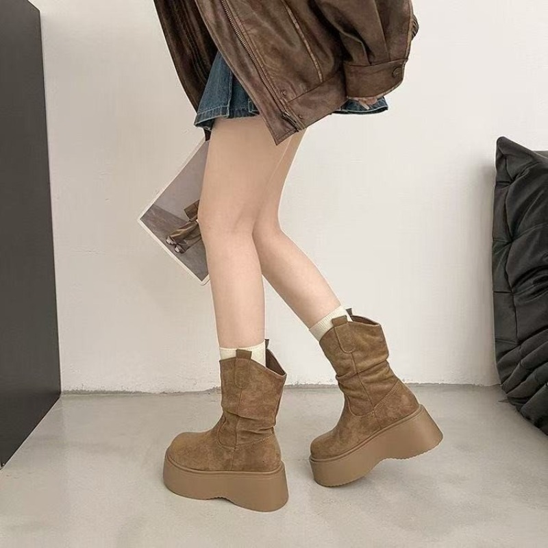 Kadın Platform Tabanlı, Diz Al - Embroidery Garments incelemesi ve fiyatı