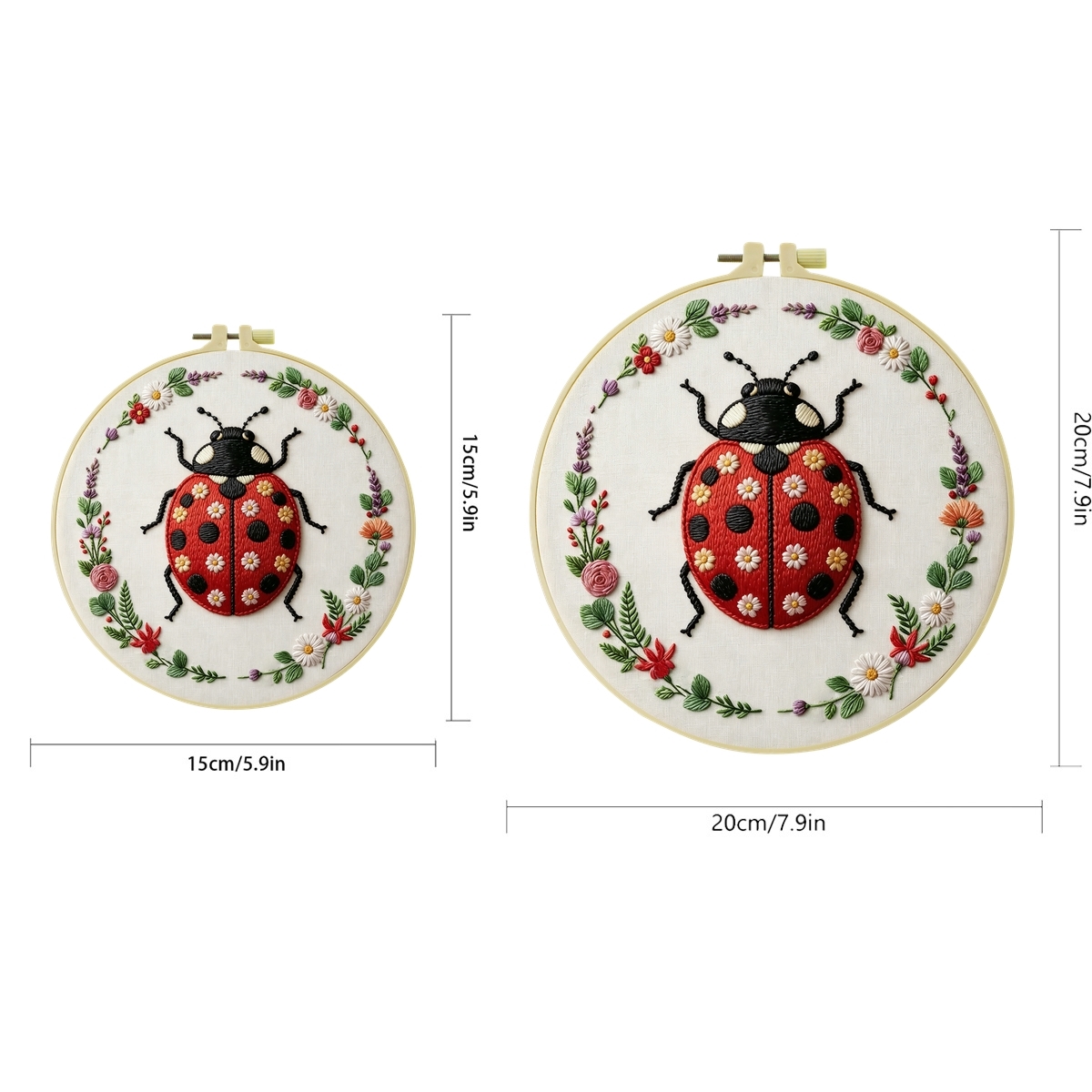 1 Adet Kendin Yap Nakış Seti,  - Embroidery Lady Bug incelemesi ve fiyatı
