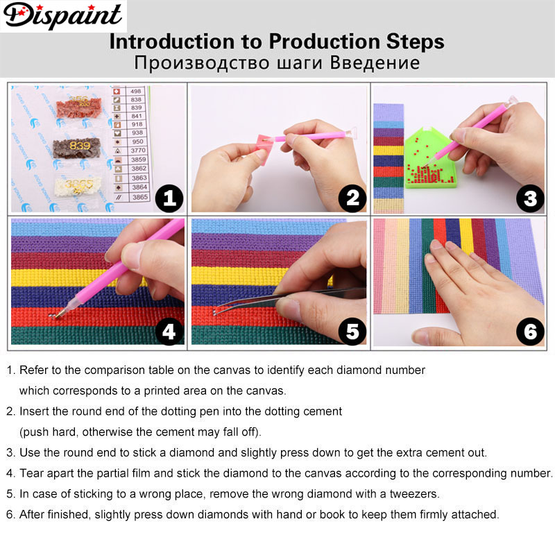 Dispaint DIY Elmas Boyama 