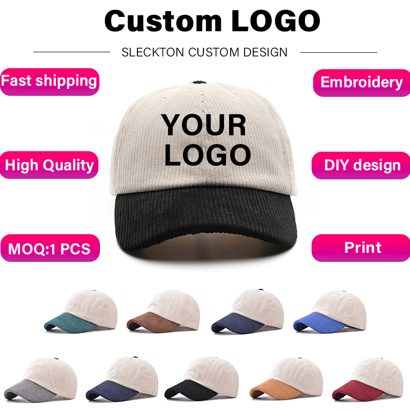 SLECKTON Logo özel beyzbol şap - Embroidery Design Logo incelemesi ve fiyatı
