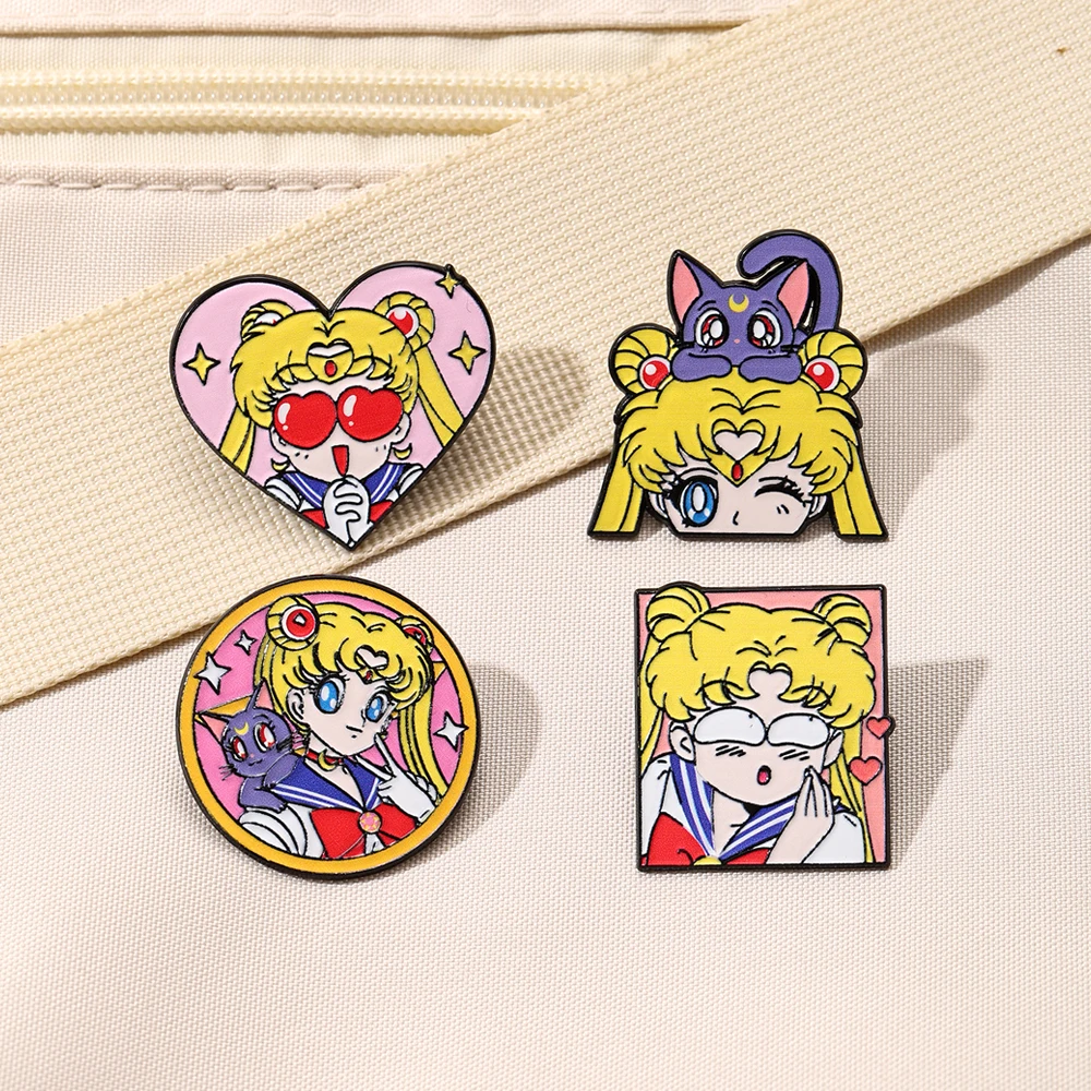 4 Adet Sailor Moon Kalp Şeklin - Embroidery Reddit incelemesi ve fiyatı