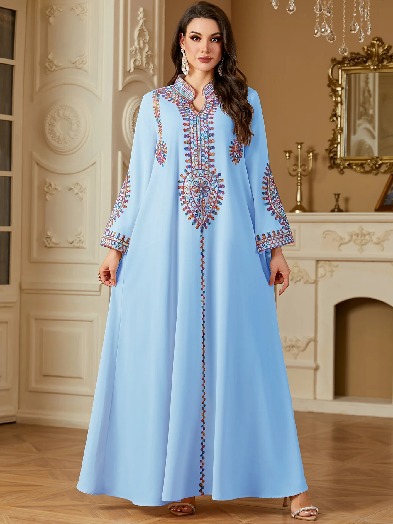 Eid Nakış Parti Elbise Kadın M - Embroidery Kebaya incelemesi ve fiyatı